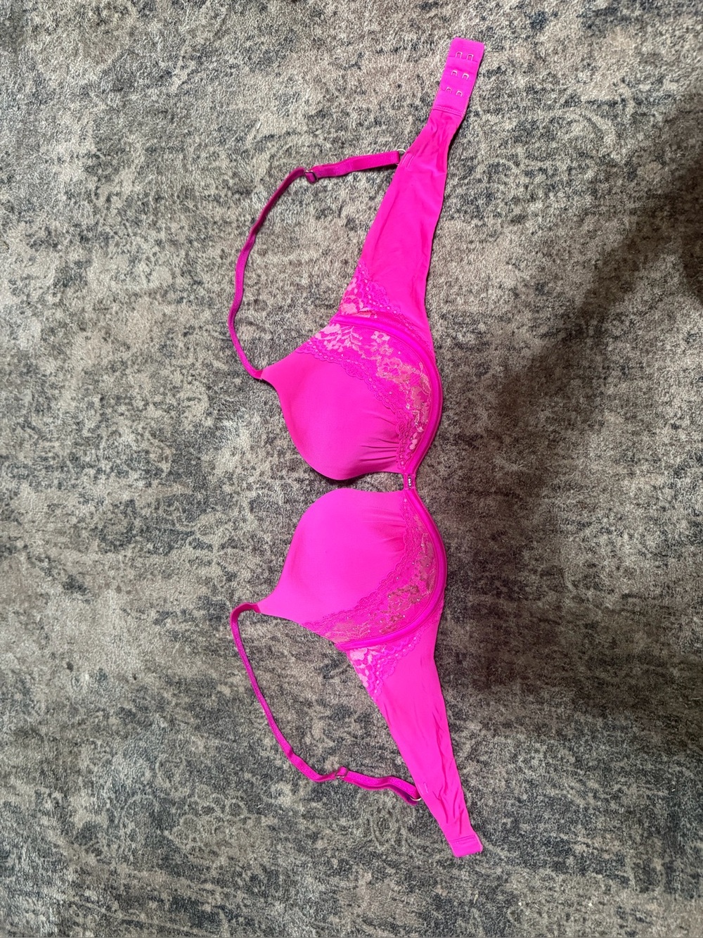 Everyday Seamless Lace T-Shirt Bra - Hot Pink